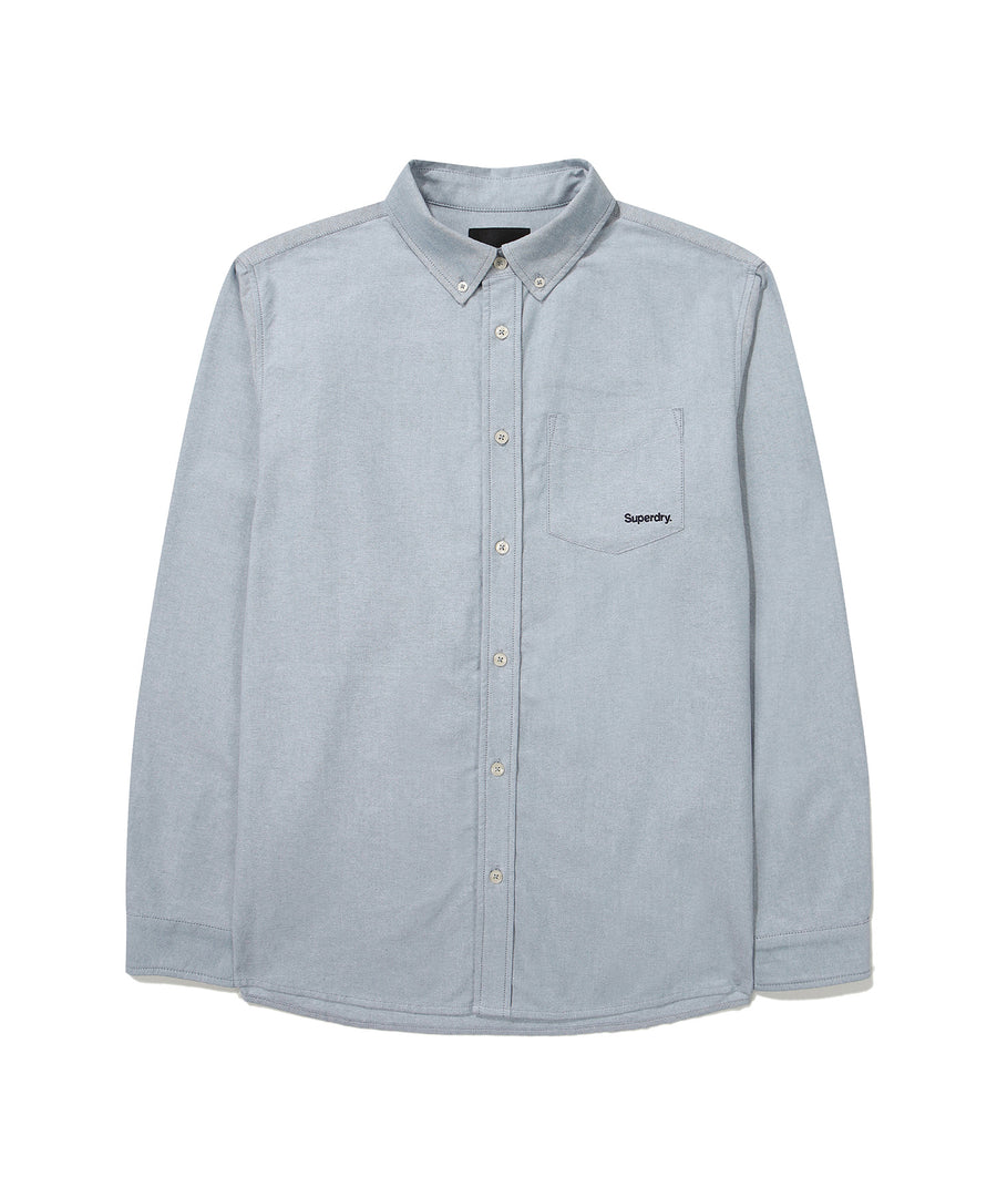 Essential Regular Fit Oxford Shirt - L/Blue