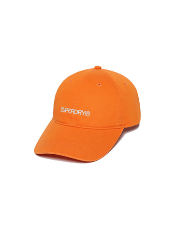 Basic Logo Ball Cap - Orange