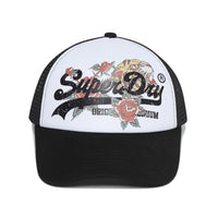 Tiger Mesh Trucker Ball Cap - Black