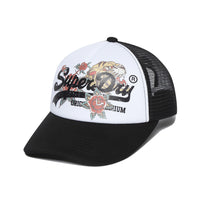 Tiger Mesh Trucker Ball Cap - Black