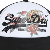 Tiger Mesh Trucker Ball Cap - Black