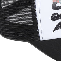 Tiger Mesh Trucker Ball Cap - Black