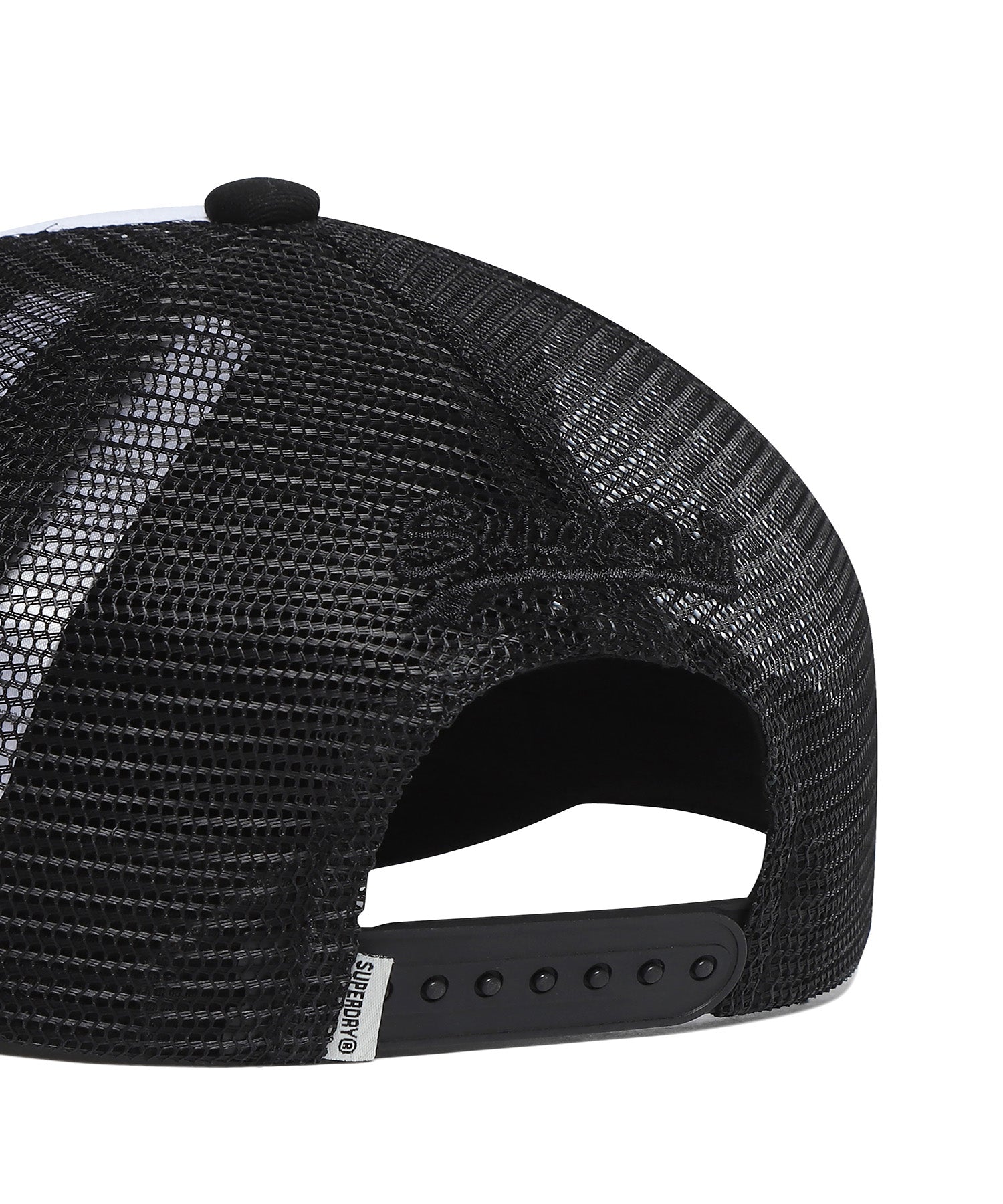 Tiger Mesh Trucker Ball Cap - Black