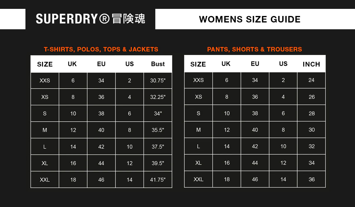 Women's Dresses Size Guide