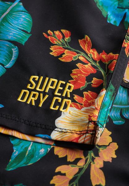 Hawaiian Print 16 Swim Short