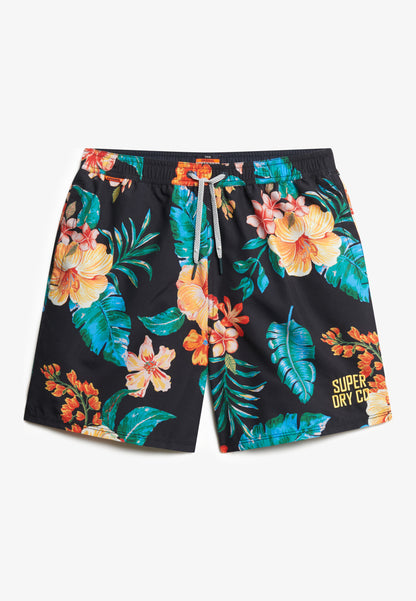 Hawaiian Print 16 Swim Short