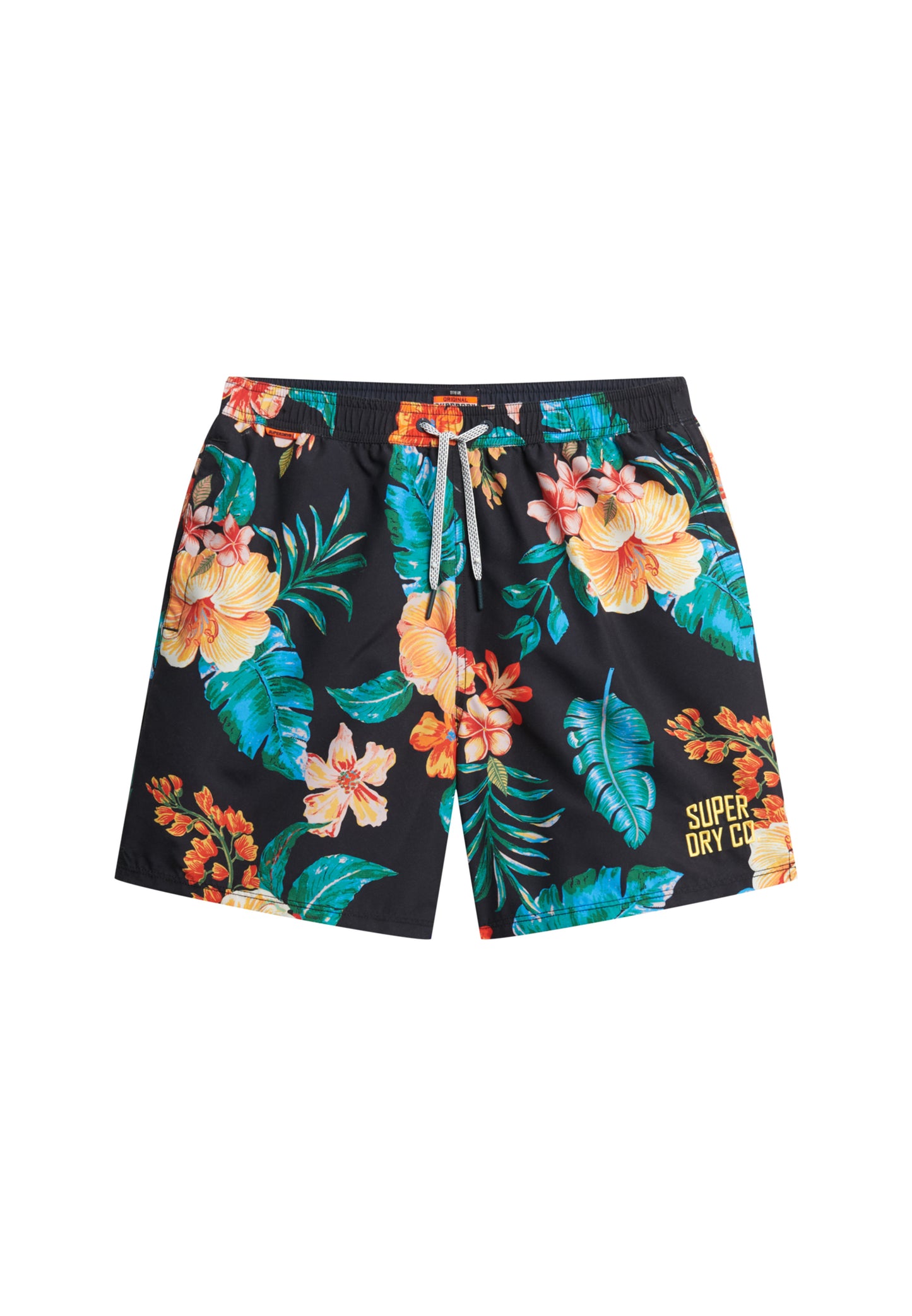 Hawaiian Print 16 Swim Short
