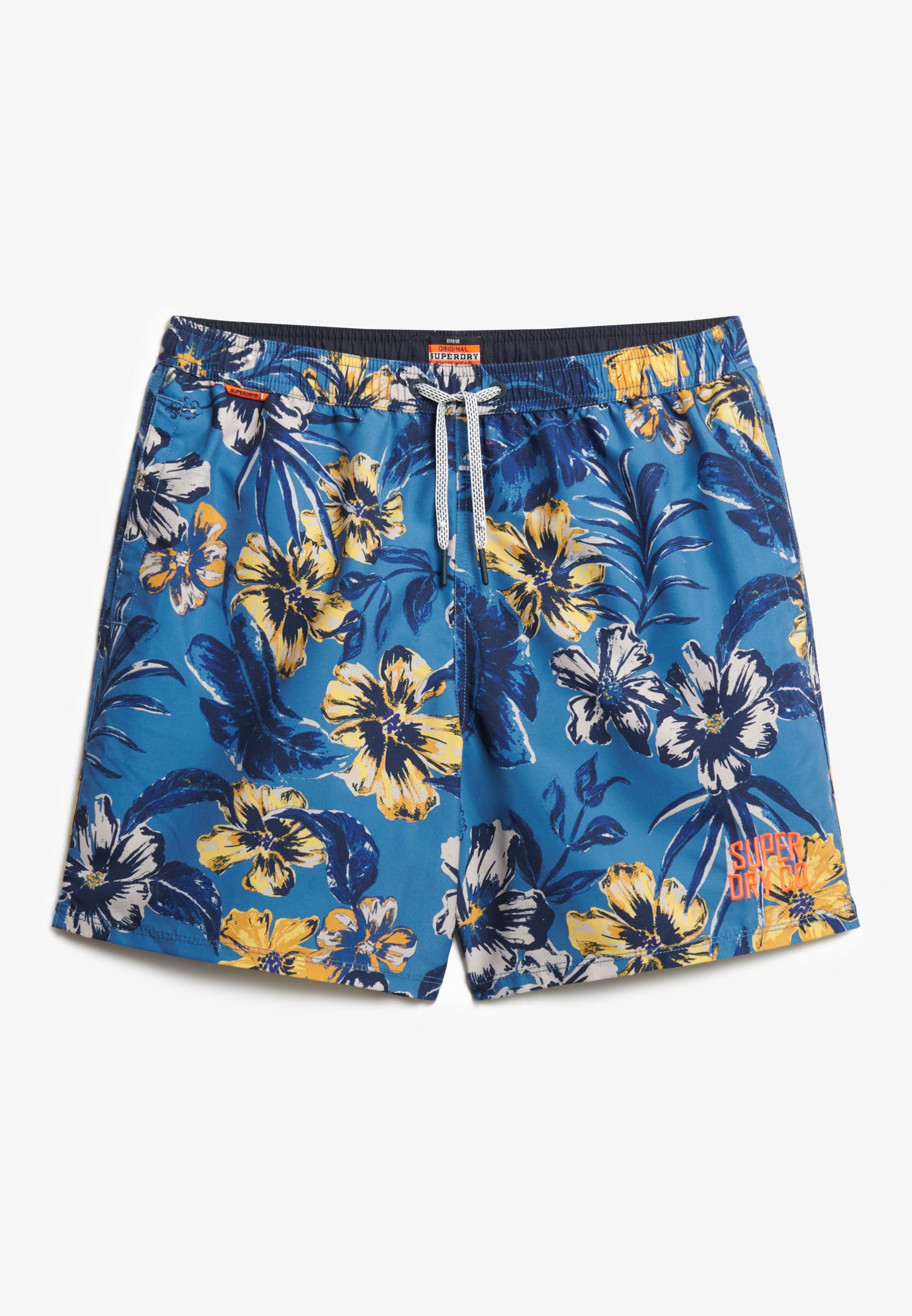 Hawaiian Print 16 Swim Short