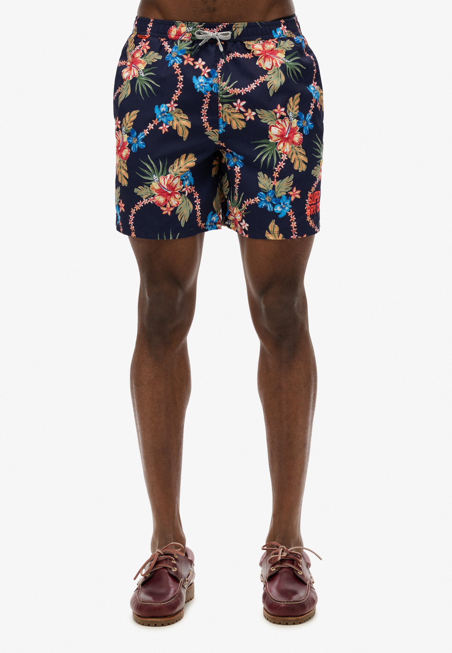 Hawaiian Print 16 Swim Short