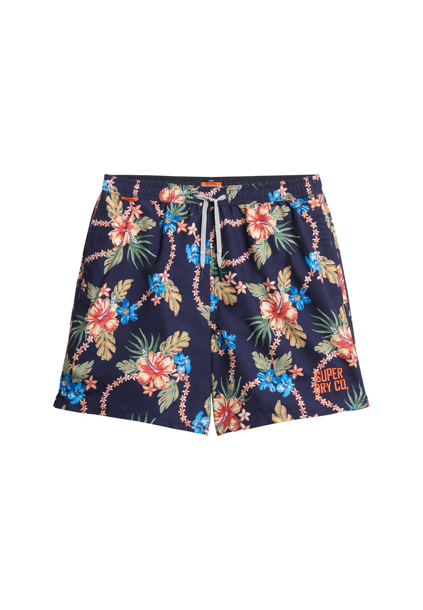 Hawaiian Print 16 Swim Short