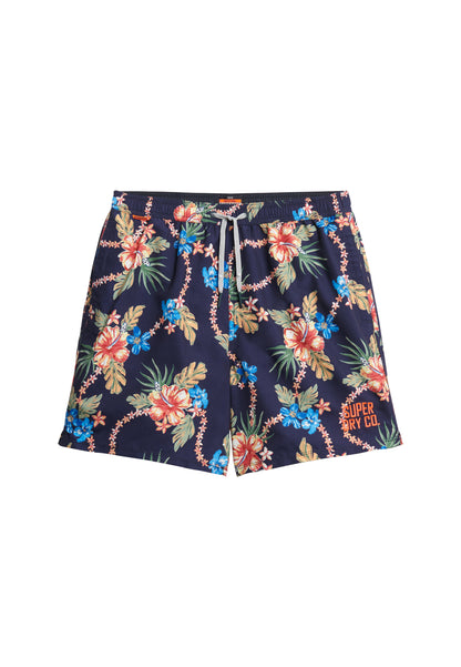 Hawaiian Print 16 Swim Short