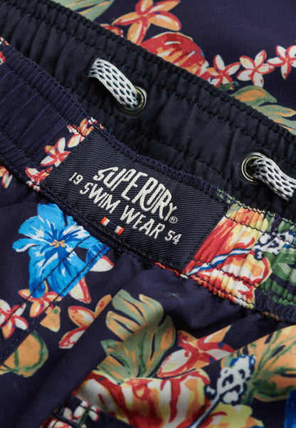 Hawaiian Print 16 Swim Short
