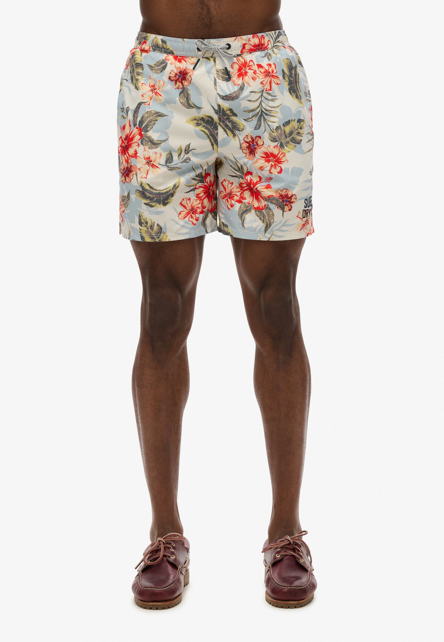 Hawaiian Print 16 Swim Short