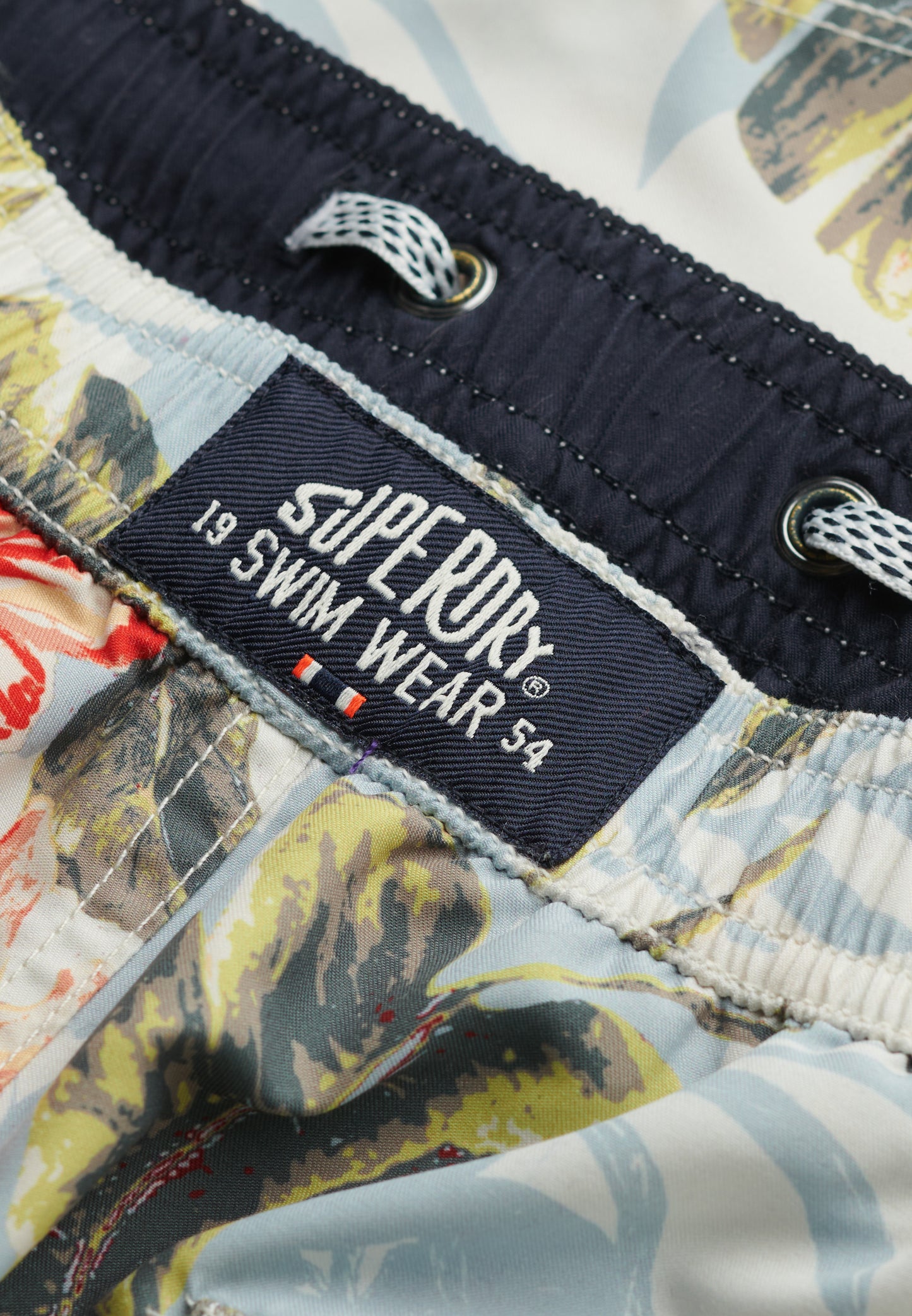 Hawaiian Print 16 Swim Short