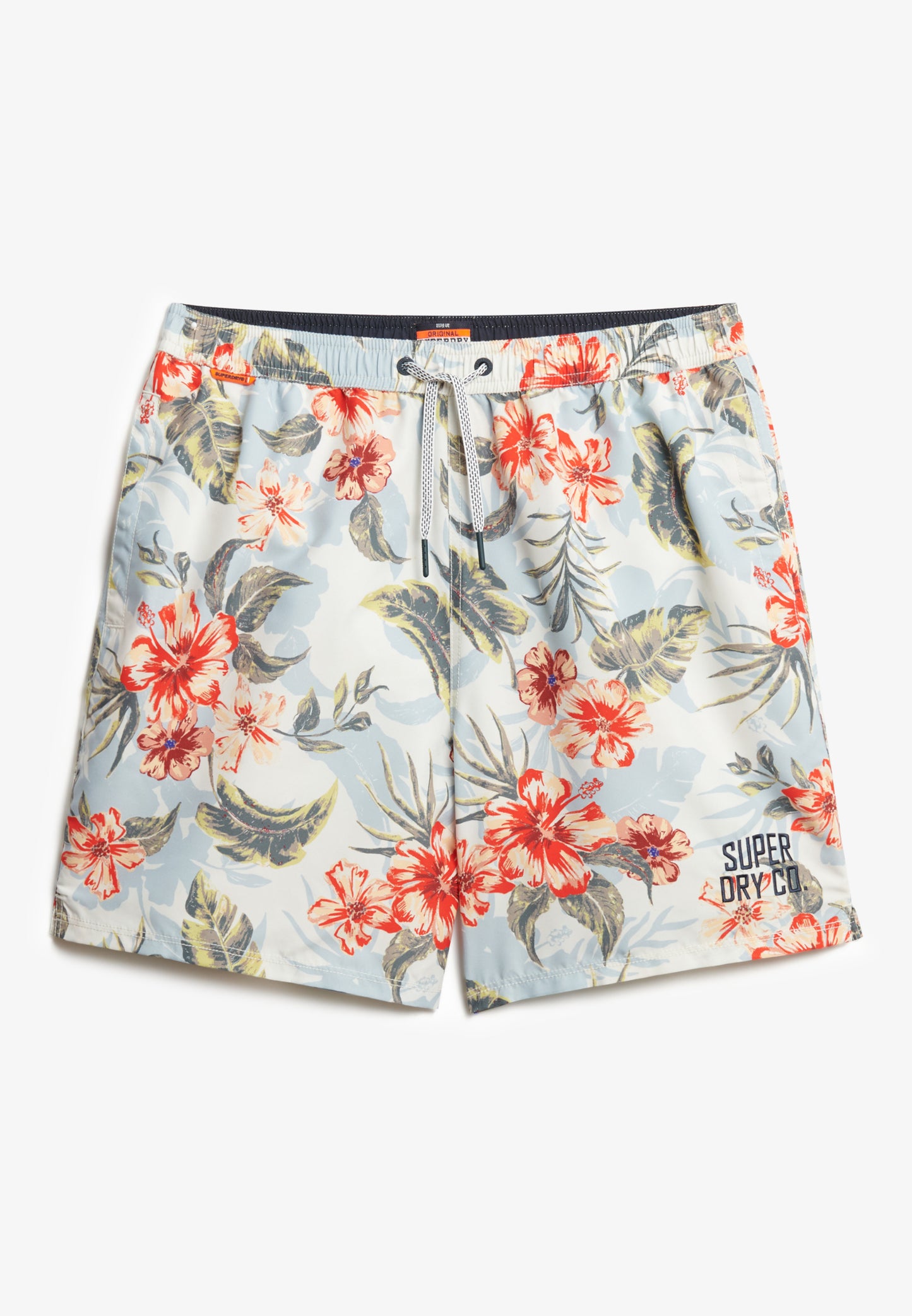 Hawaiian Print 16 Swim Short