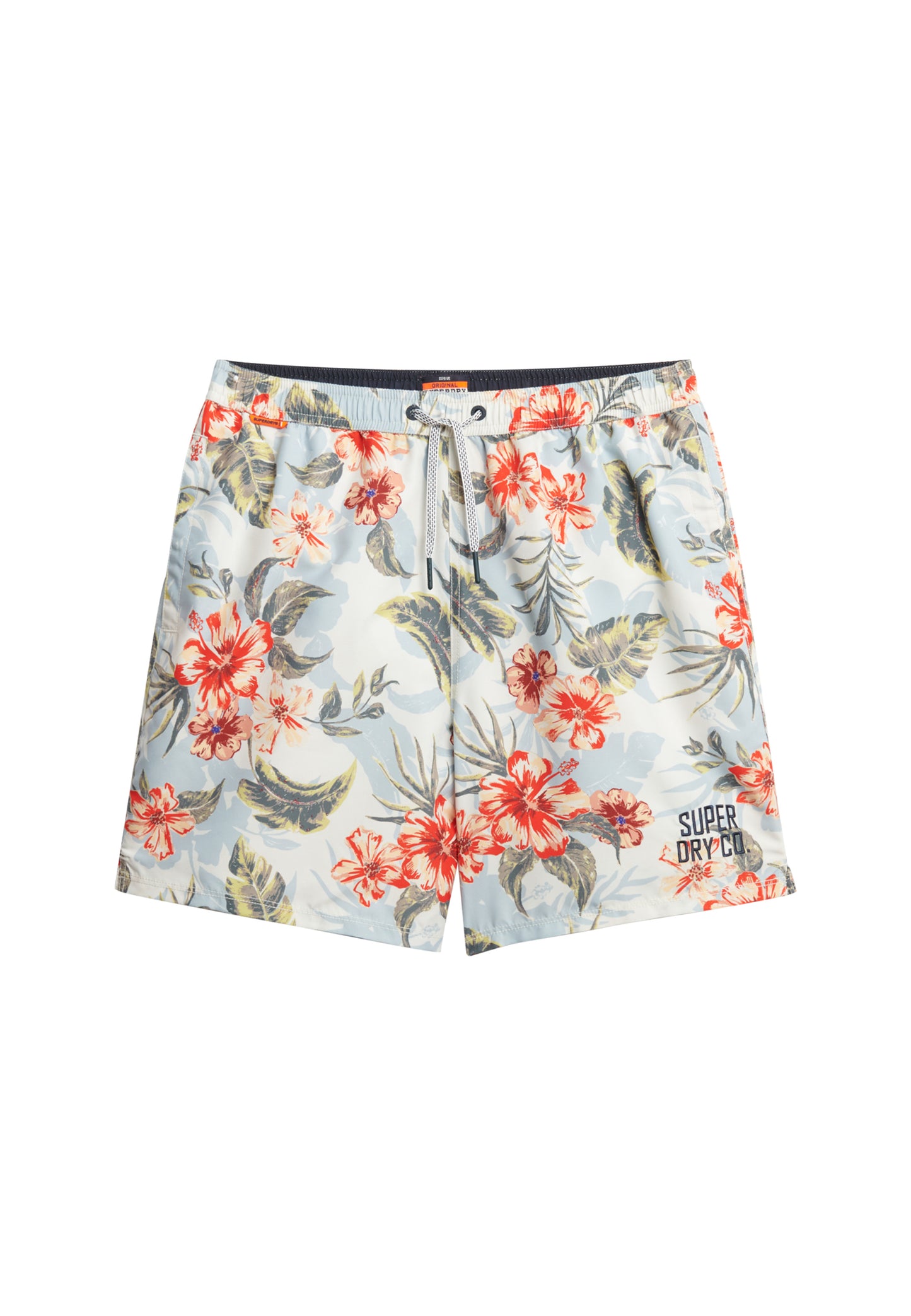 Hawaiian Print 16 Swim Short
