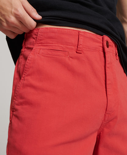 Officer Chino Shorts - Pink