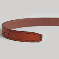 Vintage Branded Belt - Tan