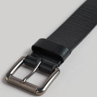 Vintage Branded Belt - Black Emboss