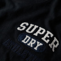 Embroidered Superstate Athletic Logo T-Shirt - Black