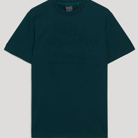 Embossed Vintage Logo T-Shirt - Dark Pine Green