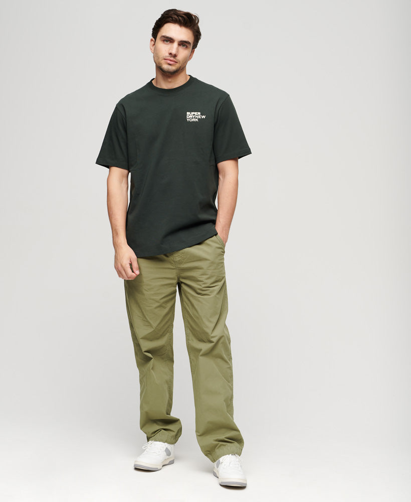 Luxury Sport Loose T-Shirt - Academy Dark Green