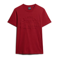 Embossed Vintage Logo T-Shirt - Expedition Red