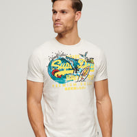 La Vl Graphic T Shirt - Off White