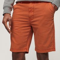Officer Chino Shorts - Burnt Orange