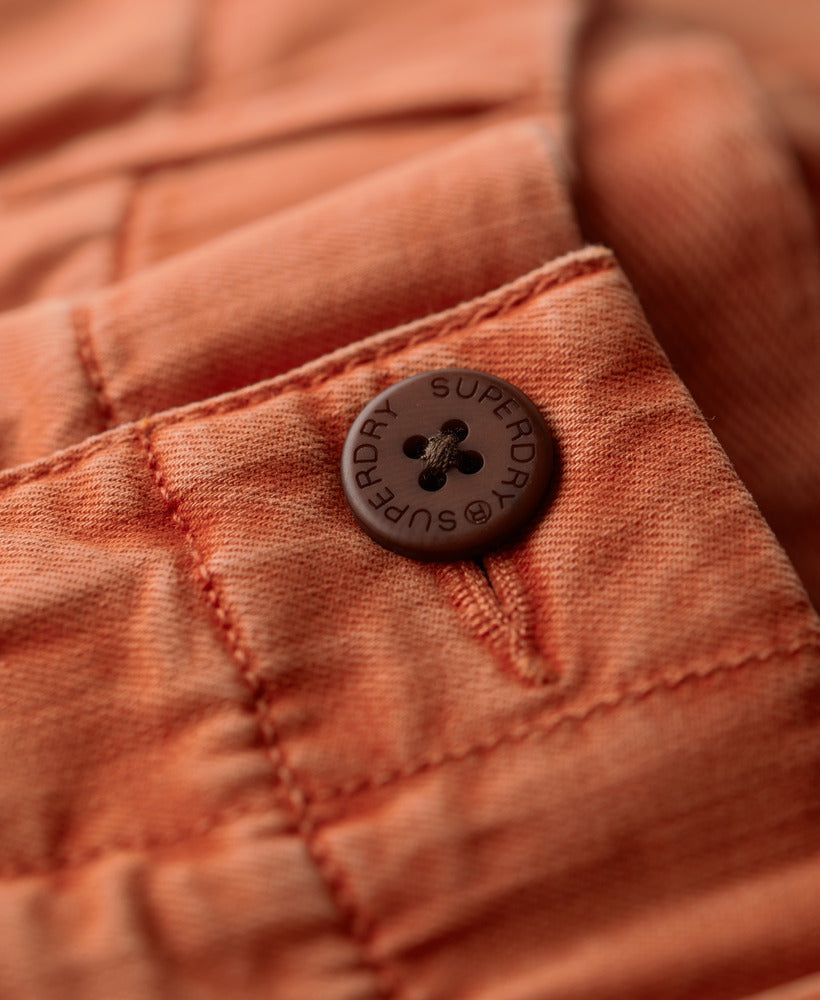 Officer Chino Shorts - Burnt Orange
