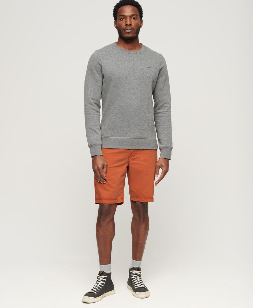 Officer Chino Shorts - Burnt Orange