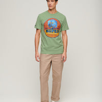 Gasoline Workwear T-Shirt - Soft Green