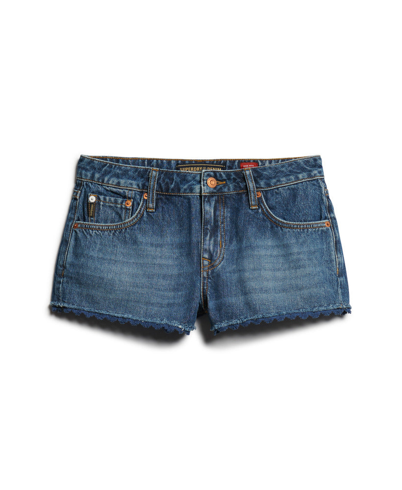 Denim Hot Shorts - Wheeler Vintage Blue