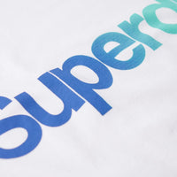 Core Logo Loose T-Shirt - Brilliant White Fade