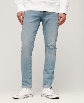 Organic Cotton Slim Jeans - Shotwell Blue