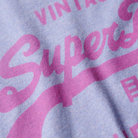 Vintage Logo Heritage Relaxed T-Shirt - Violet Marl