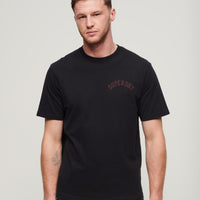 Tattoo Graphic Loose Fit T-Shirt - Black