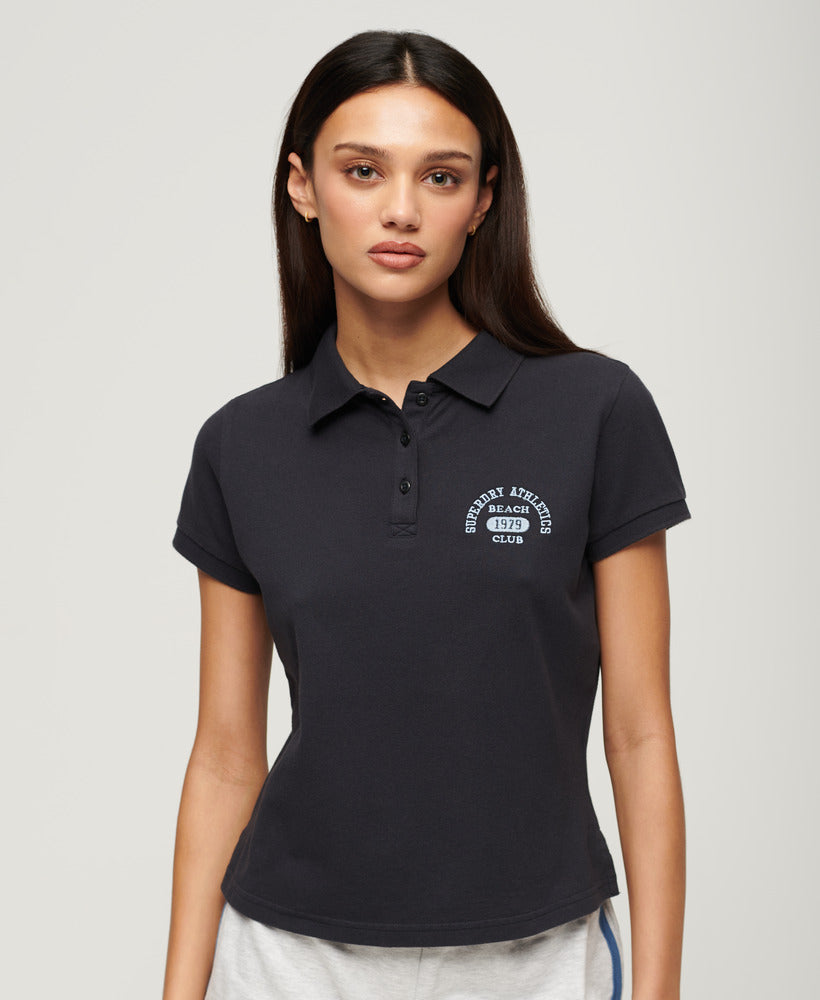 90S Fitted Polo - Eclipse Navy