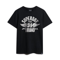 Reworked Classic Graphic T-Shirt - Nero Black Marl