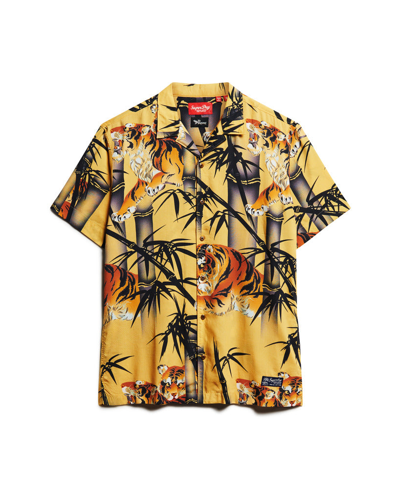 Hawaiian Resort Shirt - Tora Gold