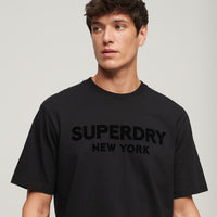 Luxury Sport Loose Fit T-Shirt - Black/Black