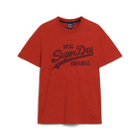 Embroidered Vintage Logo T-Shirt - Arizona Orange Grit