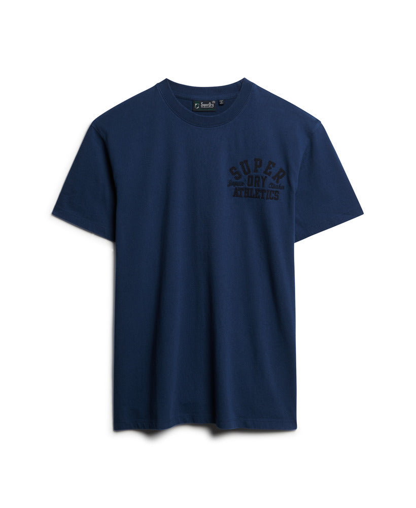 Embroidered Superstate Athletic Logo T-Shirt - Pilot Mid Blue