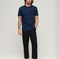 Embroidered Superstate Athletic Logo T-Shirt - Pilot Mid Blue