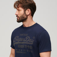 Classic Heritage T-Shirt - Navy Marl