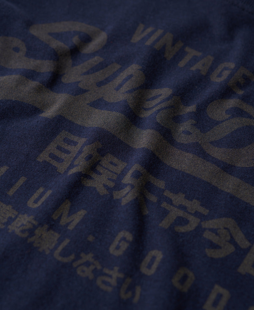 Classic Heritage T-Shirt - Navy Marl