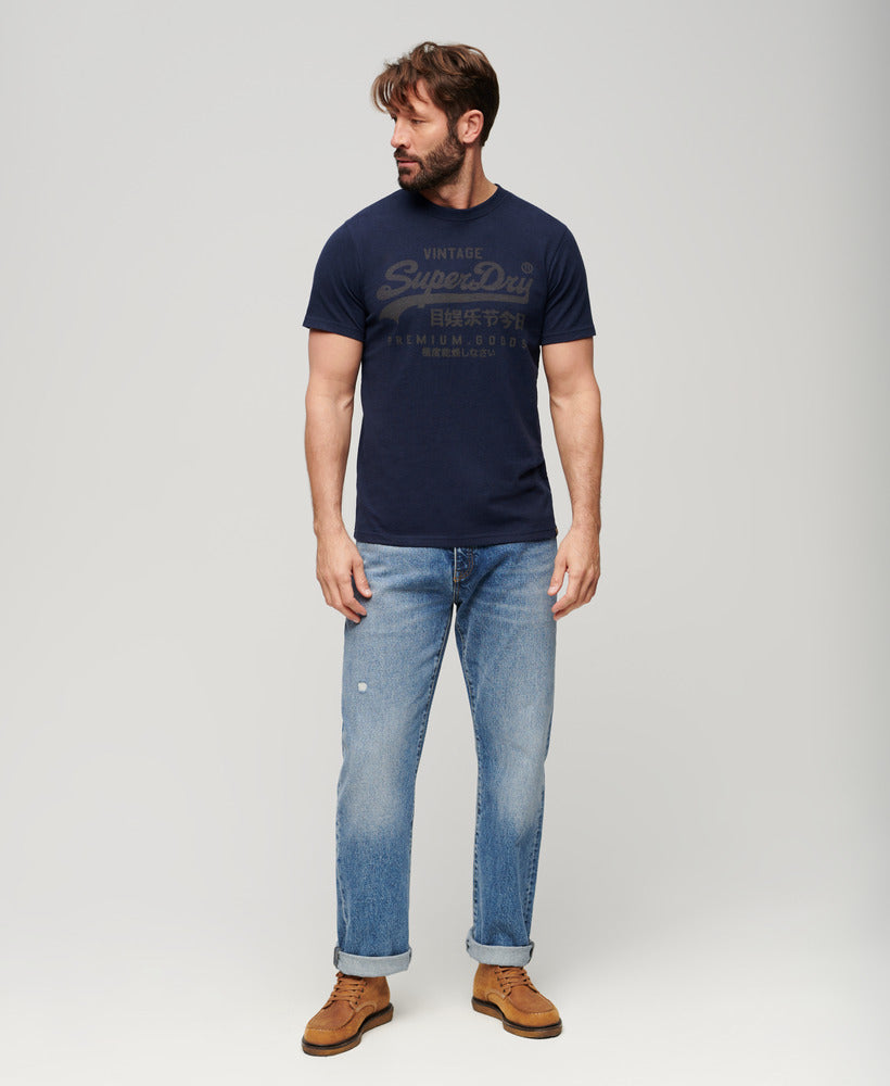 Classic Heritage T-Shirt - Navy Marl