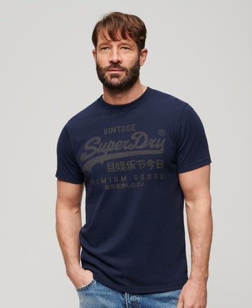 Classic Heritage T-Shirt - Navy Marl