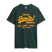 Neon Vintage Logo T-Shirt - Enamel Green