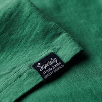 Metallic Workwear Graphic T-Shirt - Pine Green Slub